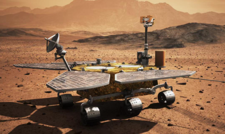 前不久成功着陆的天问1号探测器