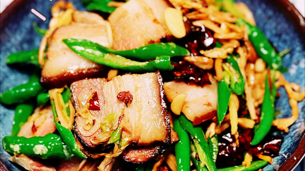 腊肉|烟笋炒腊肉，西芹炒腊肠，彩椒炒鸡胸肉，这三道简直是下饭的神菜