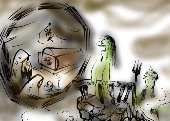 穿越生死界限，梦见去世亲人引领我至阴间的深层解析