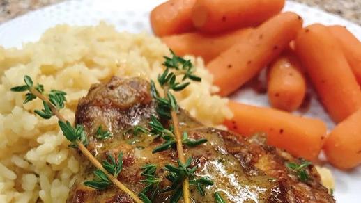 温柔甘甜的女子|奶油柠檬鸡大腿的食谱