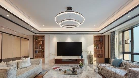 283平新新中式下的清雅柔美设计，让人身心回归山水之间