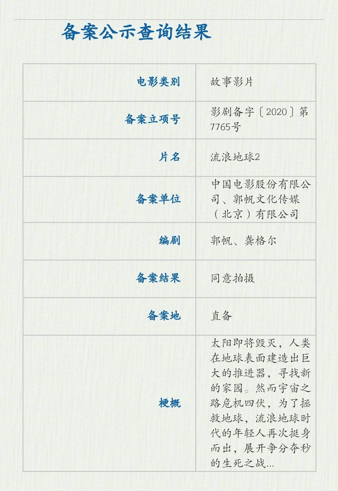 《流浪地球2》将拍，除了吴京还请来天王巨星加盟，上映日期已定