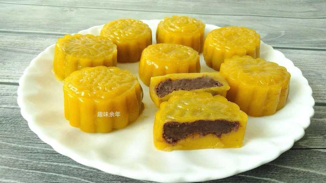 洋葱|自制月饼系列二：无烤箱南瓜月饼，简单美味一看就会，好吃又不腻