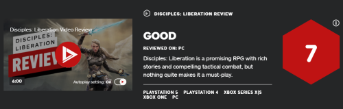 IGN为《圣战群英传：解放》给