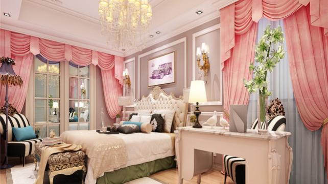 最新115平美式二居室轻巧经典，尽情享受田园美式风情