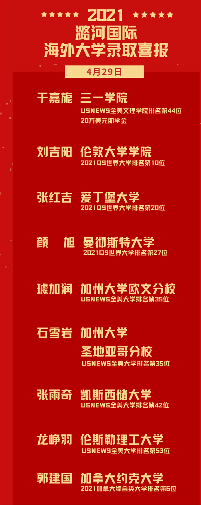 北京潞河国际教育学园 20万美元入学奖学金get 教育资讯 游戏大全