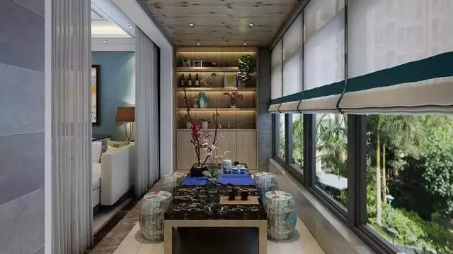 老公只是把阳台这样一改，瞬间多出一间半房，真是太聪明了