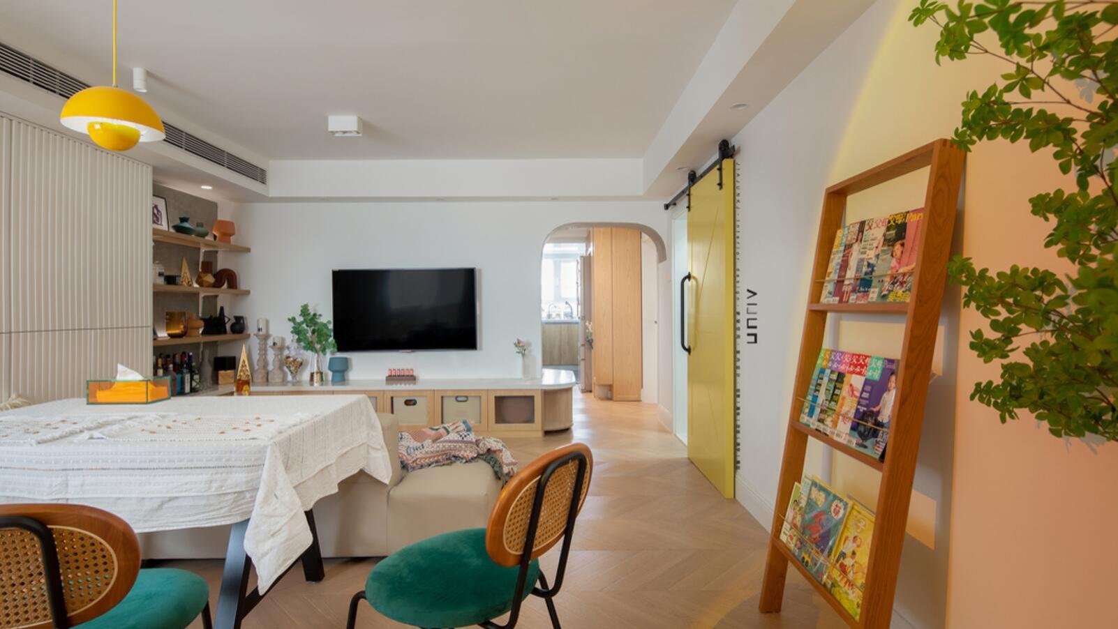 参观她70㎡新家，不设风格，不限色彩，完工后反而很惊艳