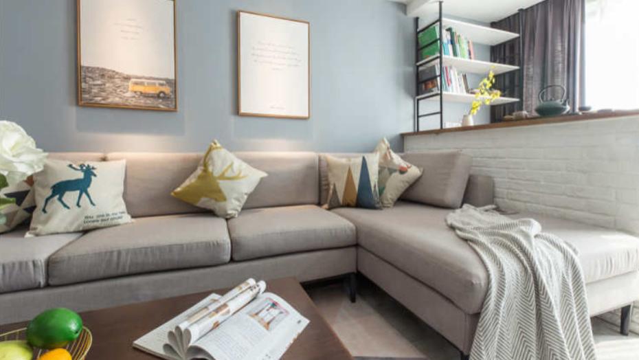 北欧三居室大改造，把阳台做成阳光吧台，构建小两口的秘密家园