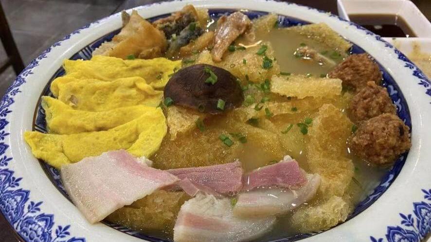 猪肝|上海118岁的老字号菜馆，杜月笙以前经常来吃，是本帮菜的发源地