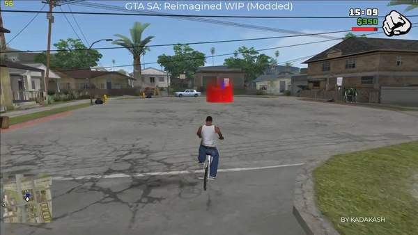 gta sa ai材质增强mod 支持宽屏 纹理提升4倍 电竞主播网