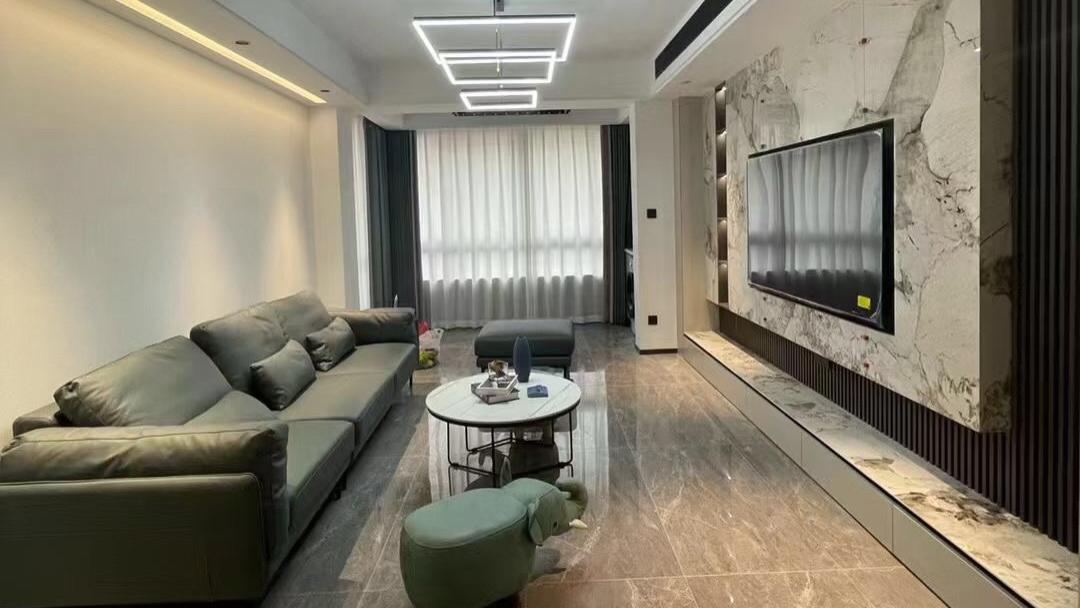 三口之家打造130㎡现代简约实景，轻奢有质感，让人一见倾心