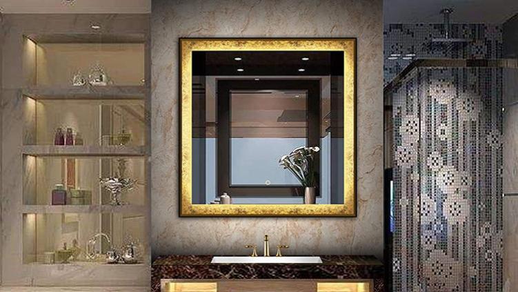 既能除雾更清晰，又能LED无极调光的灯镜，堪称化妆神辅助！