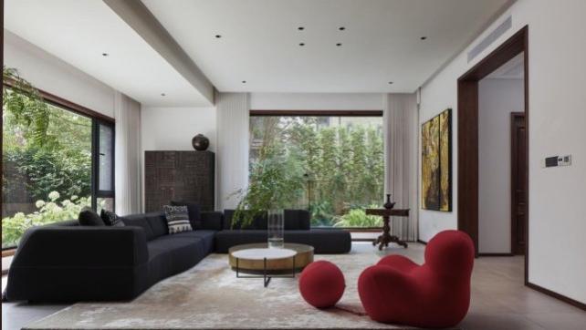 处世外桃源500平极简风别墅日设计， 将自然搬回家寻别样心境