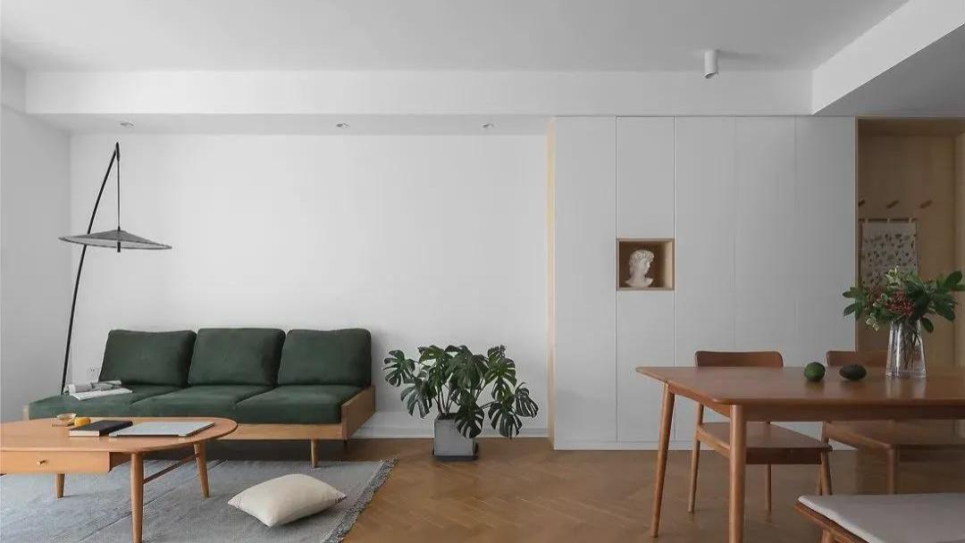 96㎡简约北欧风，极简即美，这是什么神仙装修