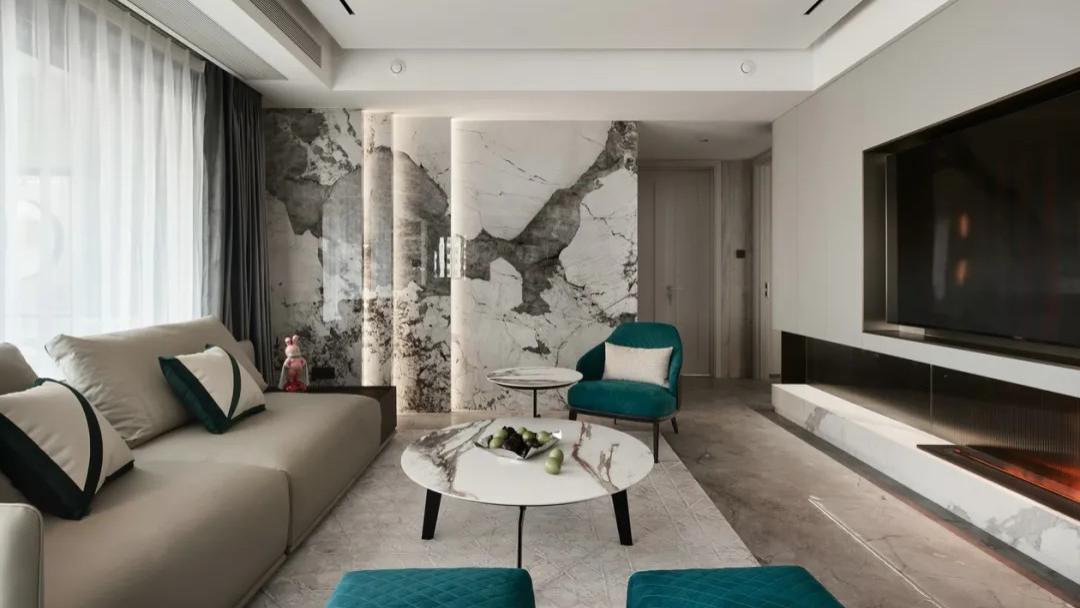 140m2现代简约丨简洁朴素营造舒适从容的氛围感！