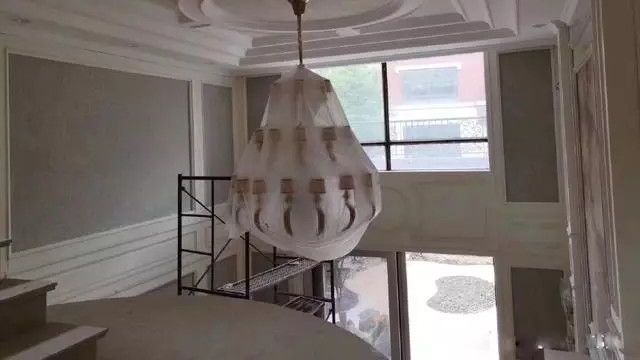 晒晒我家480㎡豪华别墅，电视墙特别喜欢，老公说一般人住不起！