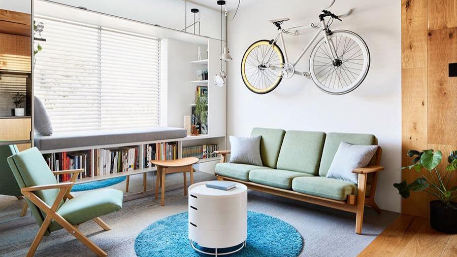 34岁小哥哥的单身小屋：35㎡空间极致利用，功能齐全，舒适又温馨