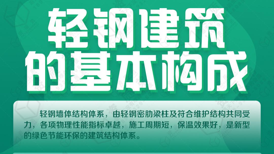 轻钢建筑中的基础系统与墙体系统