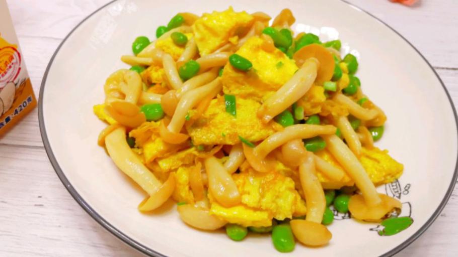 白玉菇|这菜在家就可以做，营养好消化，爽口解馋，再也不用点外卖了