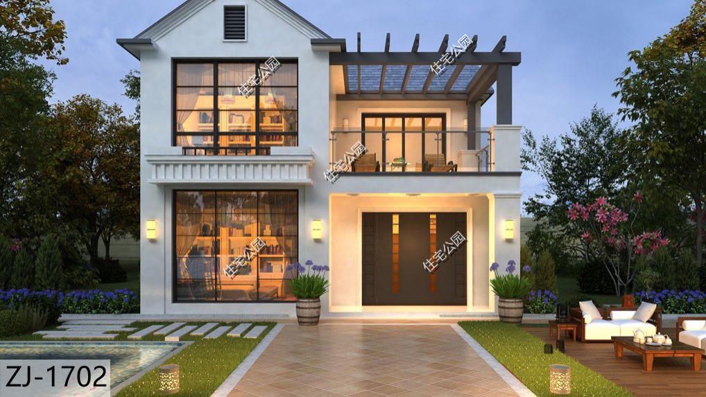 终于找到20万就能建好的农村别墅图纸，要建房的朋友赶紧收藏