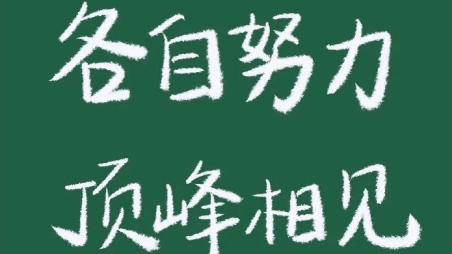 小飞侠熙熙 各自努力，顶峰相见！