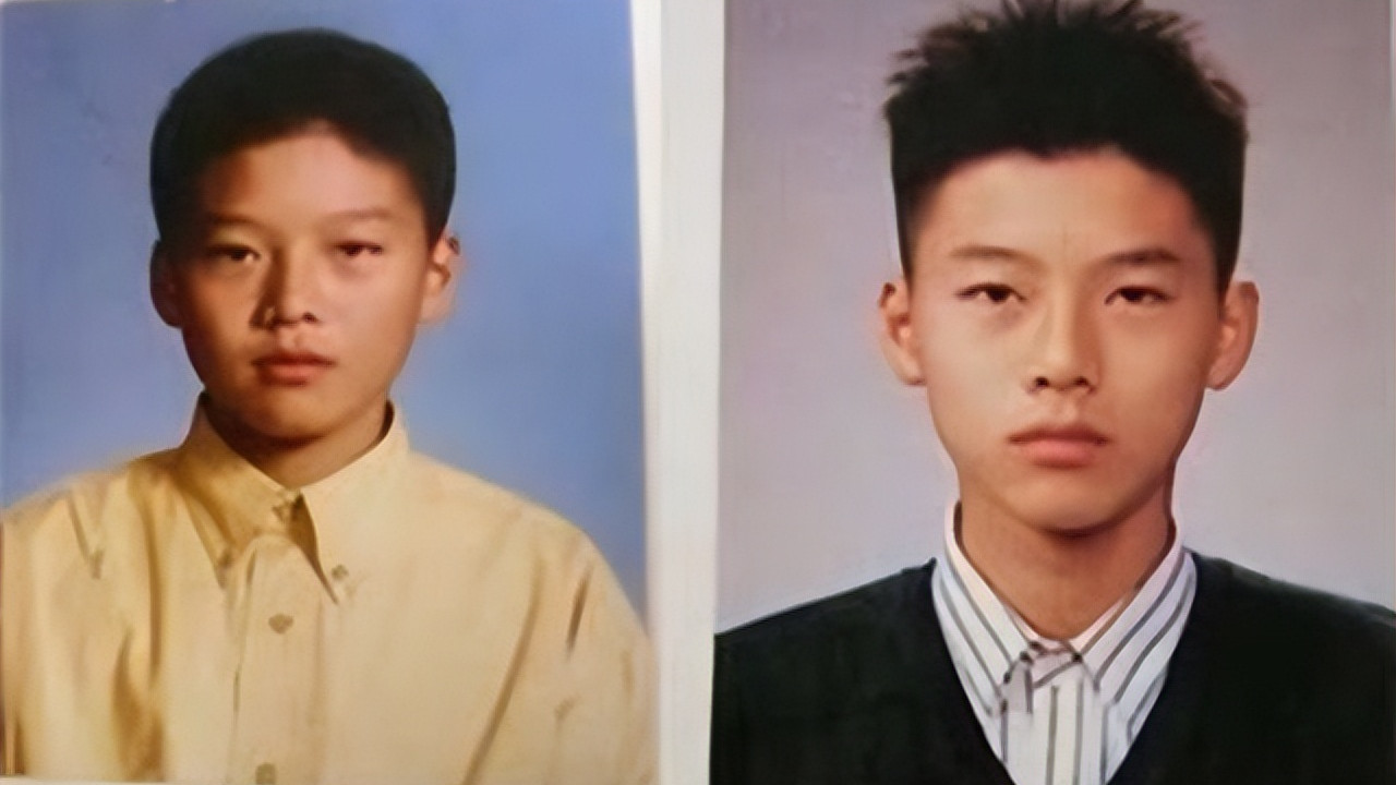 玄彬|别人家的校草玄彬，从小美到大，小时候照片一看就是天然美男