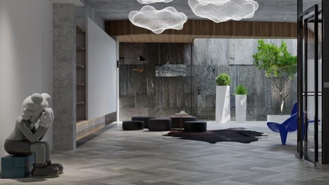 现代简约风格300平米别墅装修案例