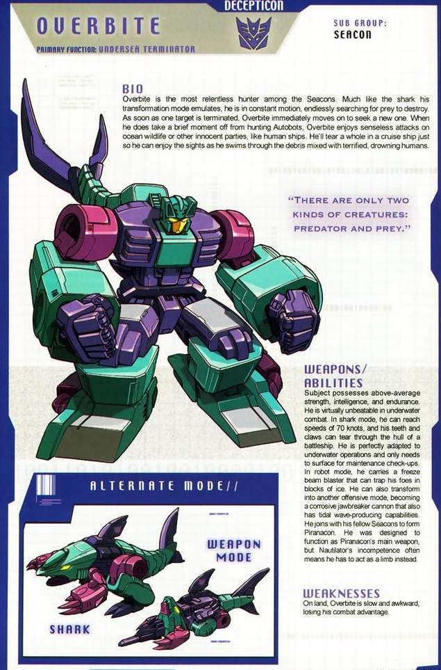 大排档|海鲜大排档——霸天虎的海洋战士