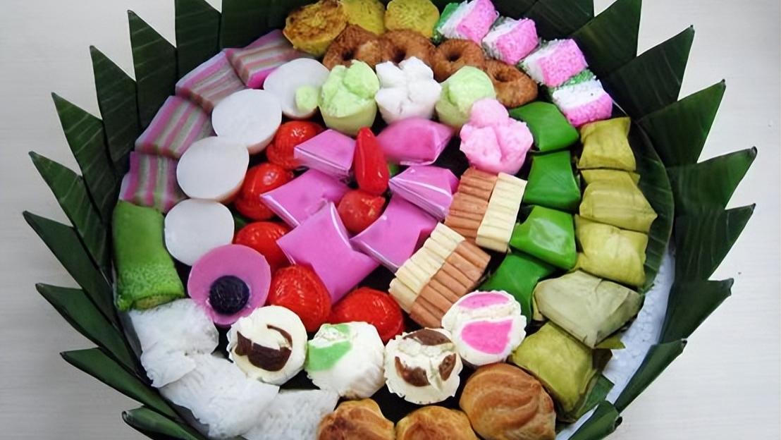 鸡蛋|藏在中国的正宗东南亚美食——华侨特制五彩斑斓的印尼糕点