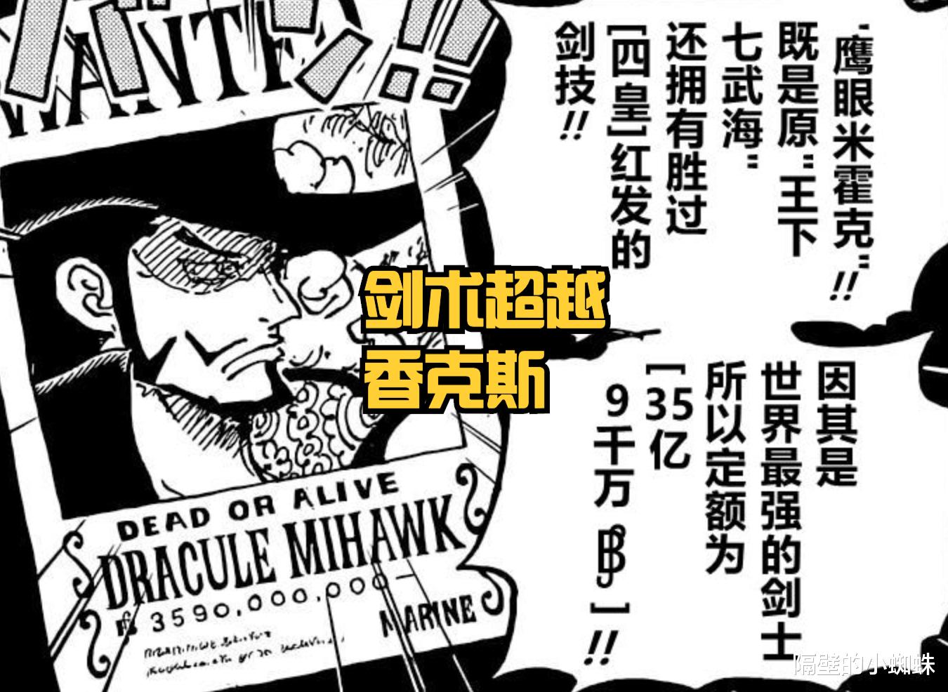 香克斯|海贼王1058话:鹰眼一句话奠定“皇级”战力,打脸黑粉,索隆笑了