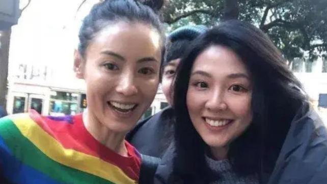 张柏芝|41岁张柏芝皮肤黝黑，发际线上移，网友：颜值不如路人