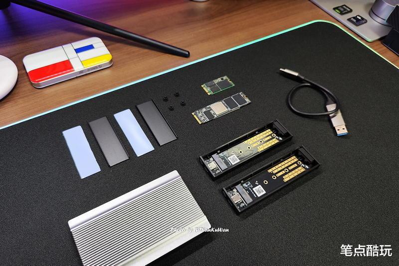 ssd|固态硬盘盒也能玩双盘位，SETMSPACE：每秒传输1GB+强散热不掉速