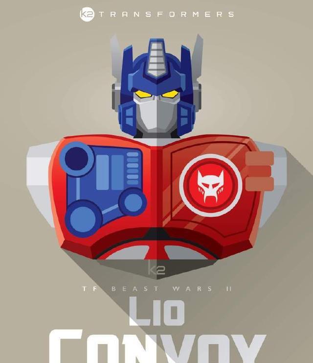 猩猩|三位不同形态，变形金刚野兽系列博派领袖插画