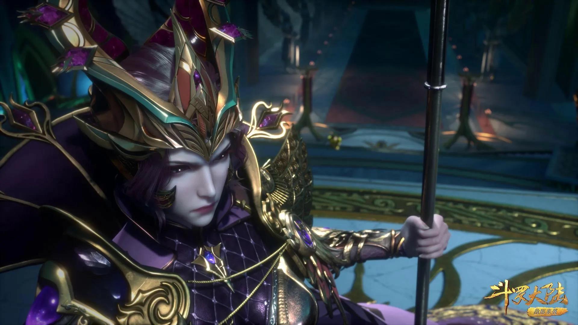 比比东|斗罗222集：菊斗罗被唐三杀死，偷袭小队团灭，比比东大怒