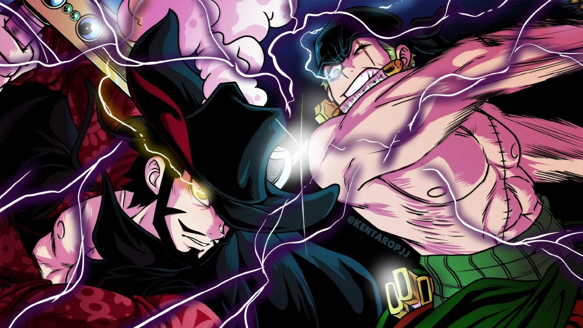 鹰眼|海贼王1058话：索隆与鹰眼相差24亿悬赏，未来真能成为第一剑豪吗