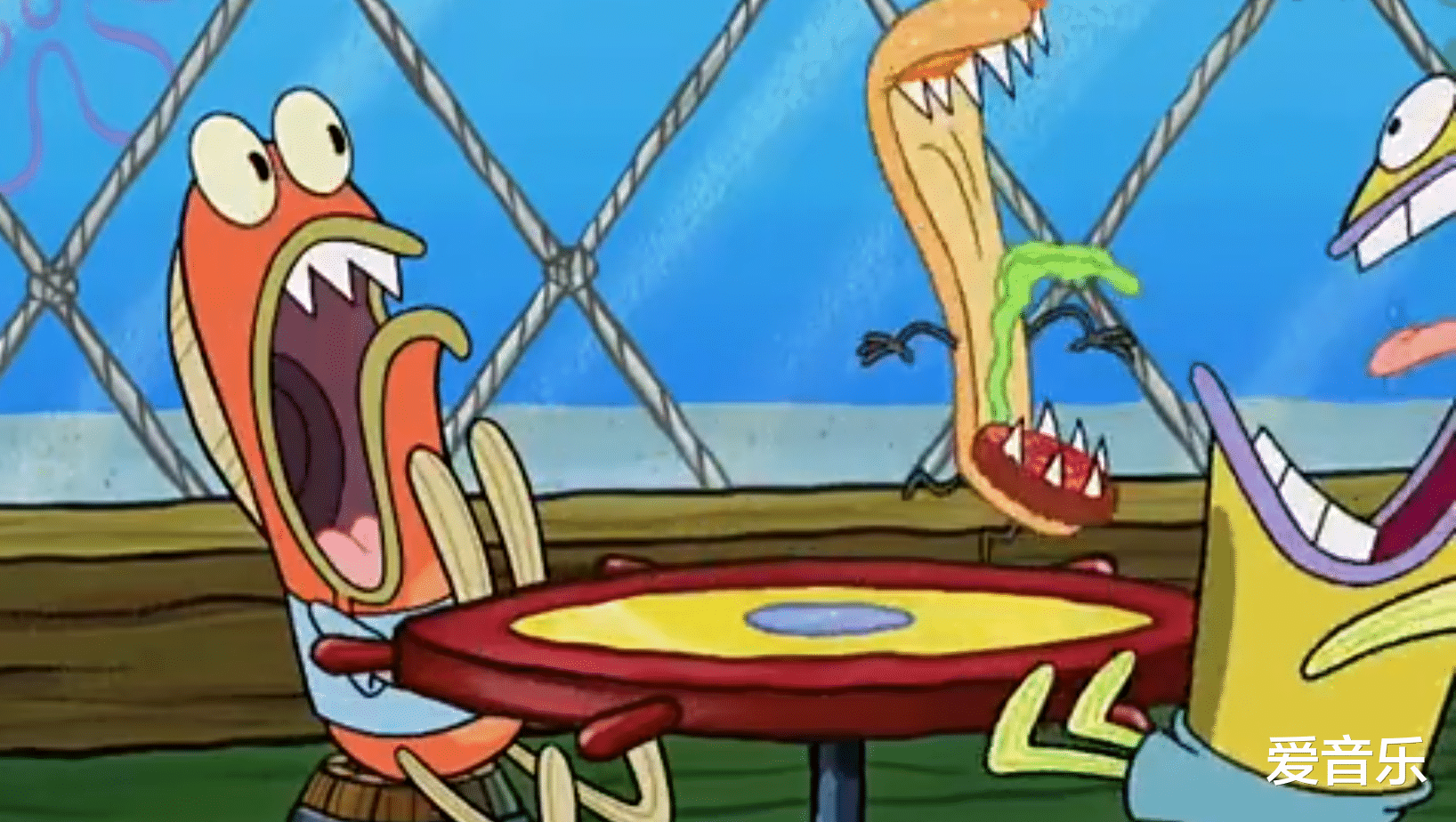 acgn漫评|海绵宝宝意外获得海神的三叉戟，成为海底最厉害的仔，你是我的神