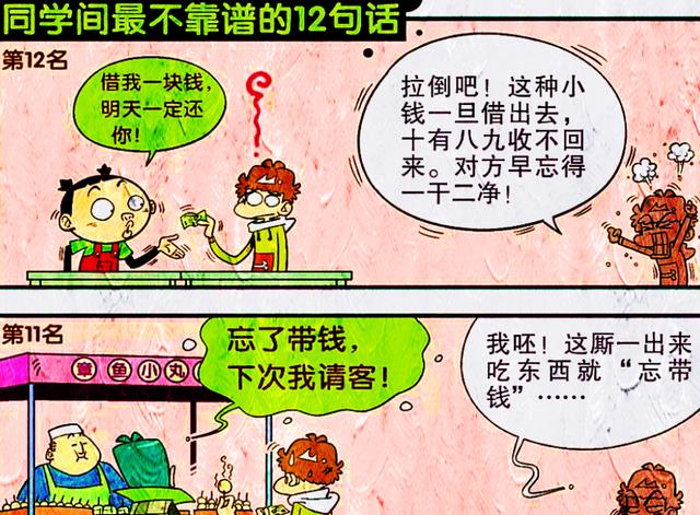 手办|同学的哪些话不能信？小衰煞费苦心整理，小衰：小丑竟是我自己！