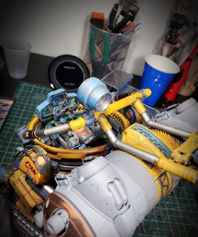 高达|独角兽高达场景作品,巴纳吉特洛八