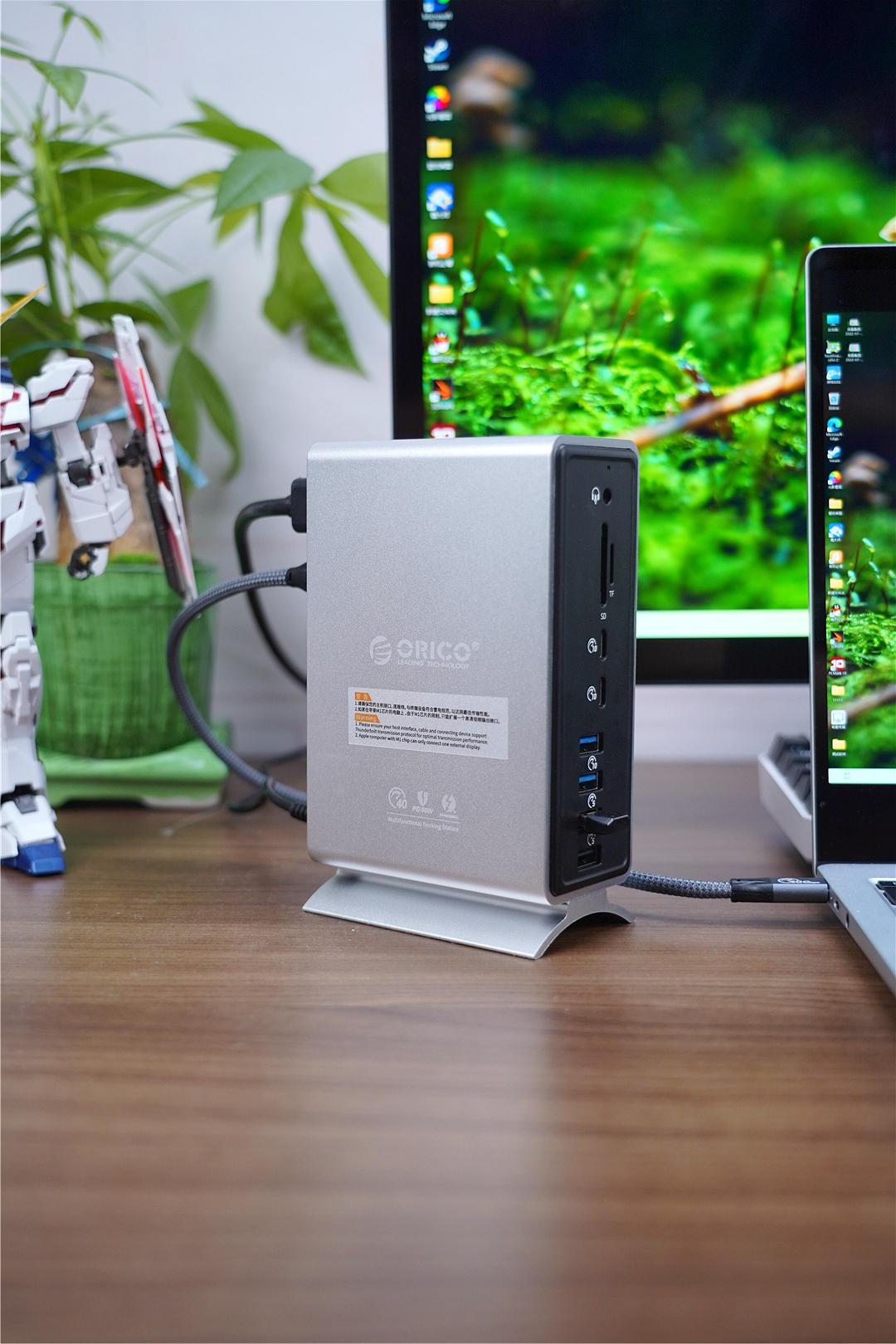 USB|支持雷电3，你要的扩展坞它来了，ORICO TB3-S4雷电3扩展坞分享！