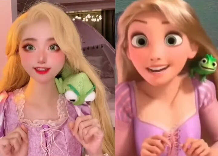 二次元|动画表情模仿，就像从动画里走出来的活生生的人物啊