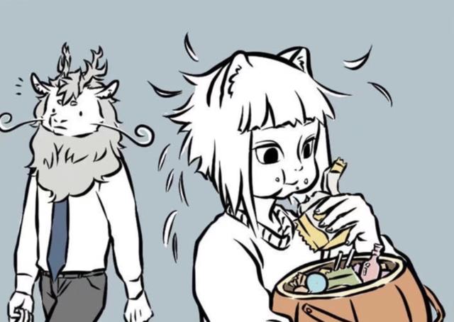 非人哉|非人哉:烈烈是真过分,一口气把九月吹成秃子?你完蛋了!