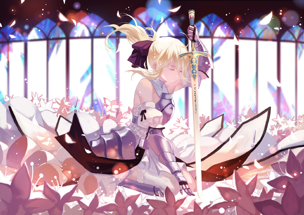 一拳超人|纯白的骑士姬！阿尔托莉雅 Saber Lily 壁纸特辑