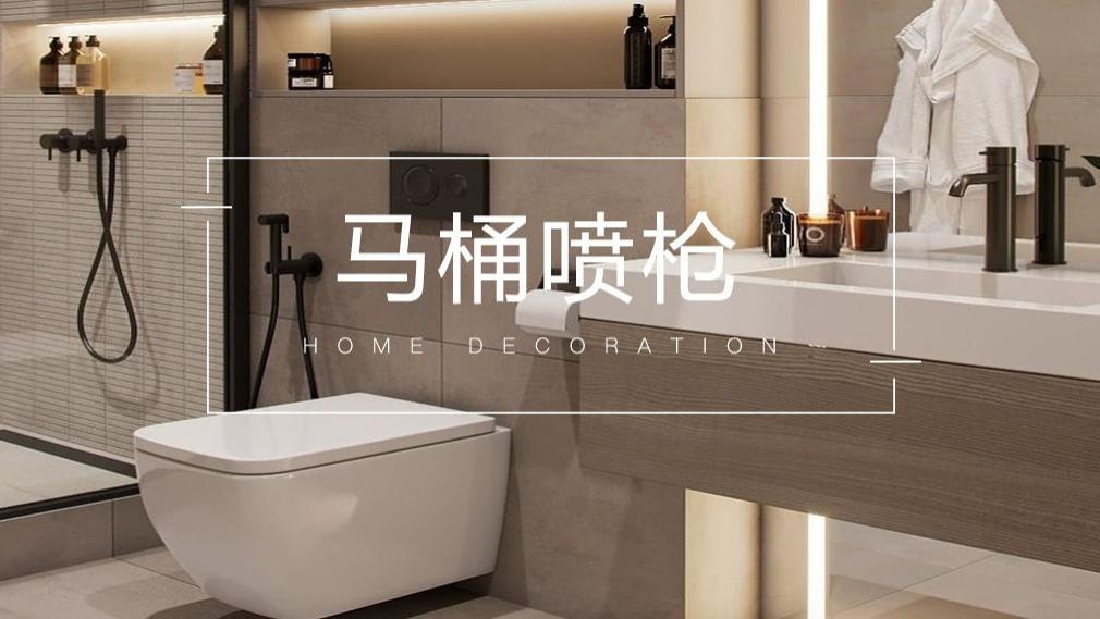 说起卫生间好物，我投“马桶喷枪”一票