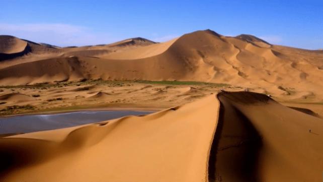 济南|沙漠出现“奇迹”，一天内下了两年的降雨量，竟然还形成了湖泊