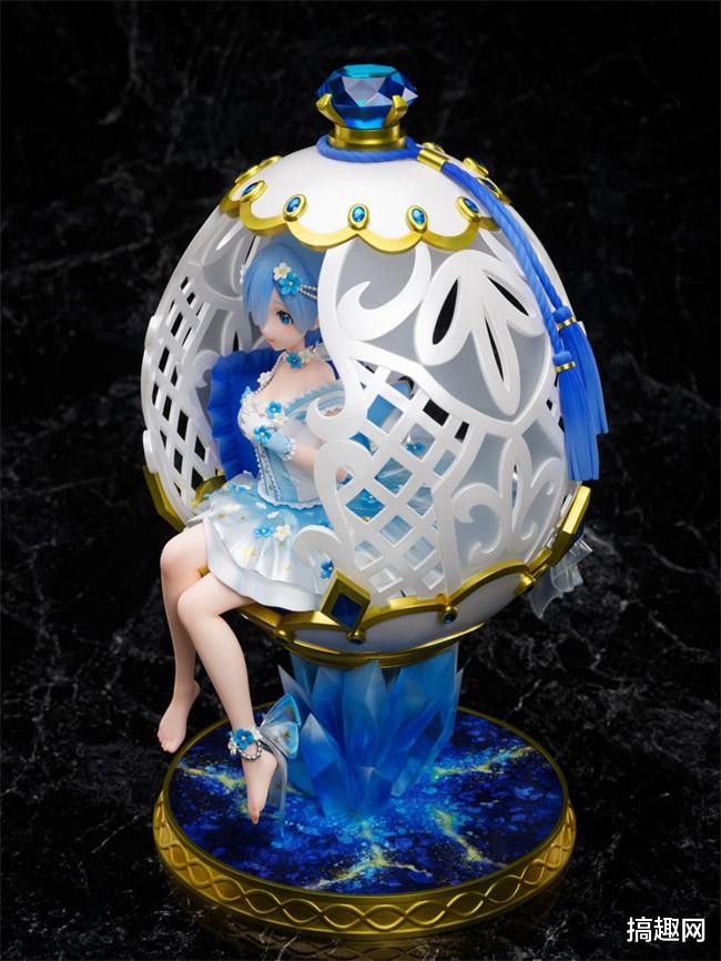 蕾姆|潮趣：《Re：从零开始的异世界生活》蕾姆 蛋雕艺术Ver.1/7手办