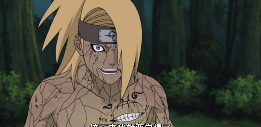 火影忍者|《火影忍者》中的迪达拉，一个为艺术而生的人