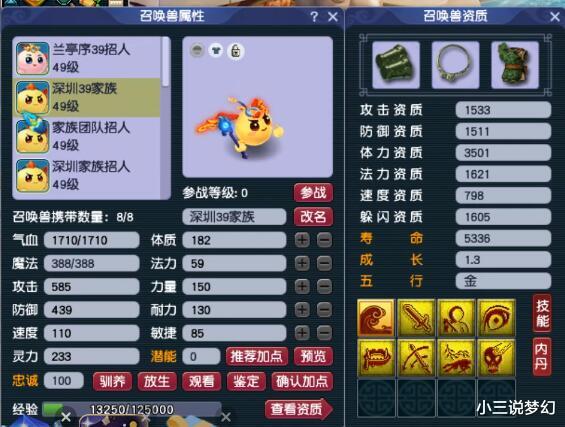 梦幻西游：王谢的个性宠遍布各个服务器，还有20多只没有运回去