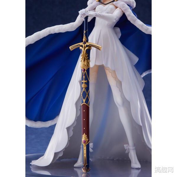 阿尔托莉雅|潮趣：《FGO》Saber/阿尔托莉雅·潘德拉贡 1/7手办 一身白色礼服