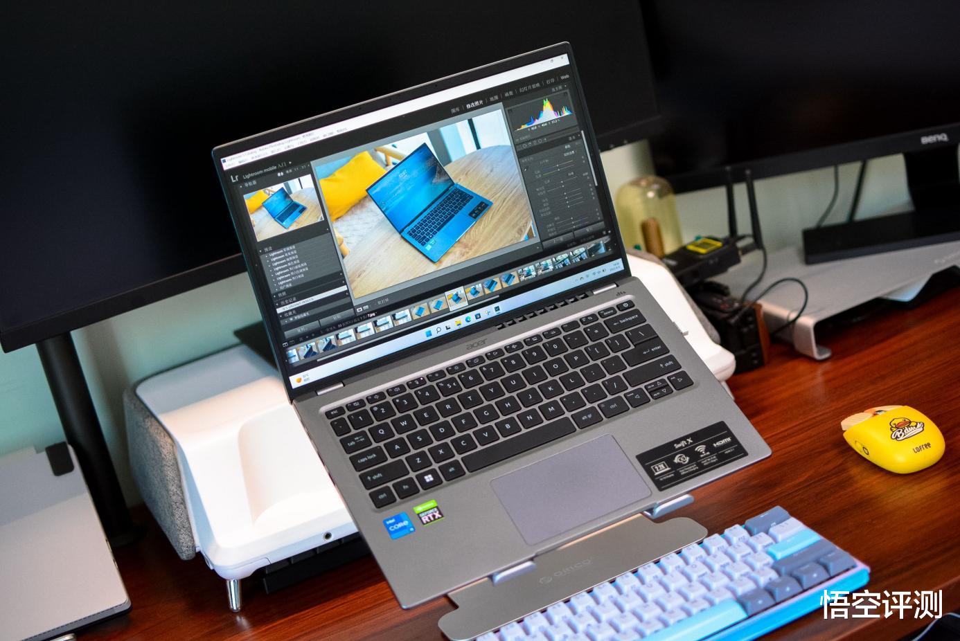 宏碁|轻薄高性能光追本:宏碁非凡X评测深度评测,12代i5+3050不足6.5K